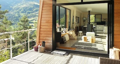 CHALET CONTEMPORÁNEO EN EL CORAZÓN DE CIERRE UBAYE BARCELONNETTE PRALOUP,