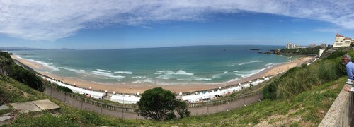 BIARRITZ  MILADY LOCATION  DE CHARME APPARTEMENT T3  TERRASSE VUE OCÉAN 