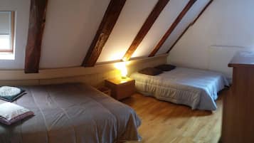 3 chambres, fer et planche Ă  repasser, Wi-Fi gratuit