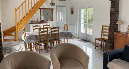 "La Roucherie" casa rural de 3 estrellas en la costa de ópalo