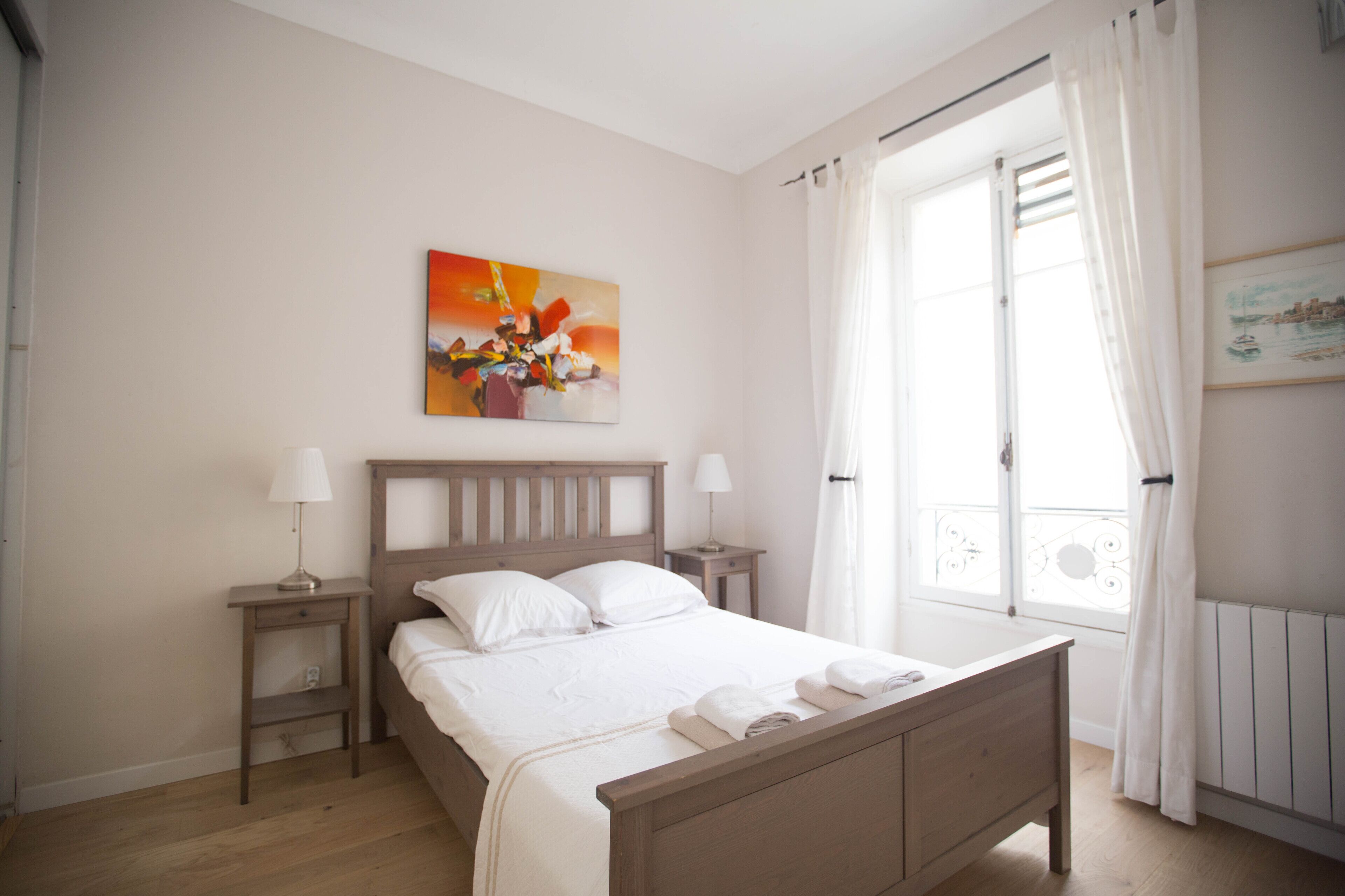 2 bedrooms, iron/ironing board, WiFi (free), bed sheets