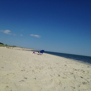 Sun-loungers, beach towels