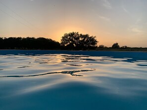 Pool - Secluded cabin 20 minutes from Colorado Bend State Park. Dogs ok, no fireworks (Lometa)
