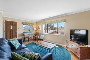 テレビ、DVD プレーヤー、ステレオ