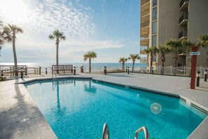 Indoor pool, outdoor pool