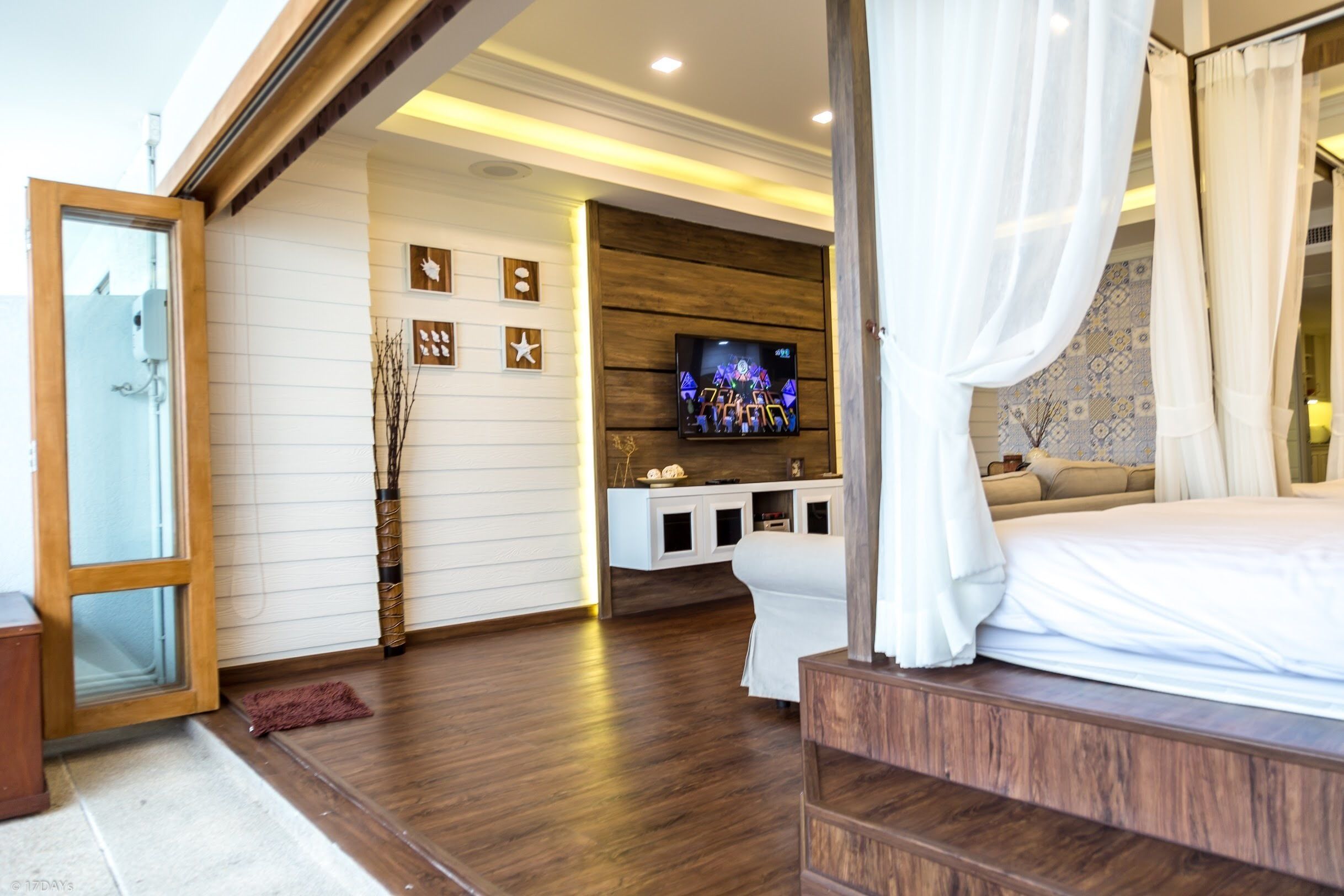 Studio with Seaview | โต๊ะทำงาน, ผ้าม่านกันแสง, เตารีด/โต๊ะรีดผ้า, Wi-Fi ฟรี
