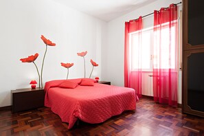 Superior Room, 1 King Bed with Sofa bed, Private Bathroom | View from room - Take It Easy Roma Guest House (Rome)