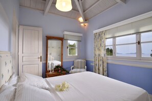 2 عدّة غرف نوم ومكواة/لوح كي وواي فاي وملاءات أسرّة