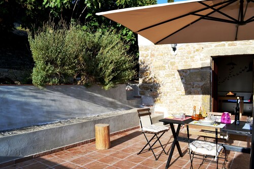 la maison dans le vignoble, maison de campagne raffinée