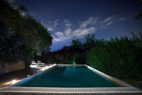 Pool - Relaxing farmhouse with pool 4km from the sea in Capo d'Orlando: Casa del Gelso (Rocca di Capri Leone)