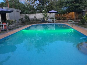 Natural pool - Miles YCE Bamboo House (Panglao)