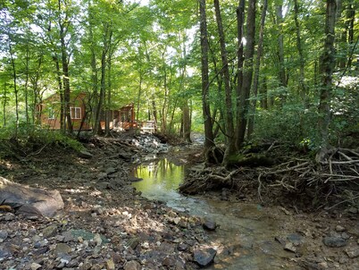 Feels like your in a Tree House! On the Wine 🍷Trail!  Private Location Hot Tub!