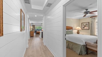 3 bedrooms, in-room safe, iron/ironing board, travel crib