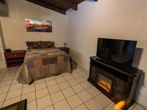 Desk, iron/ironing board, free WiFi, bed sheets