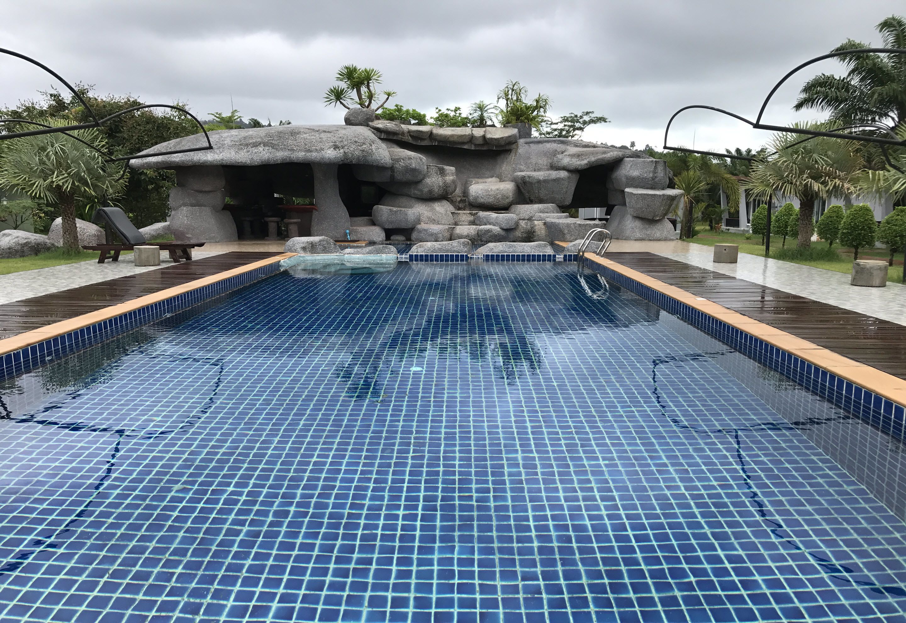 Udendørs pool, liggestole