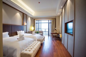 Minibar, desk, blackout drapes, iron/ironing board - Yifang Shanshui GtEL Luotian-Hubei (Huanggang)