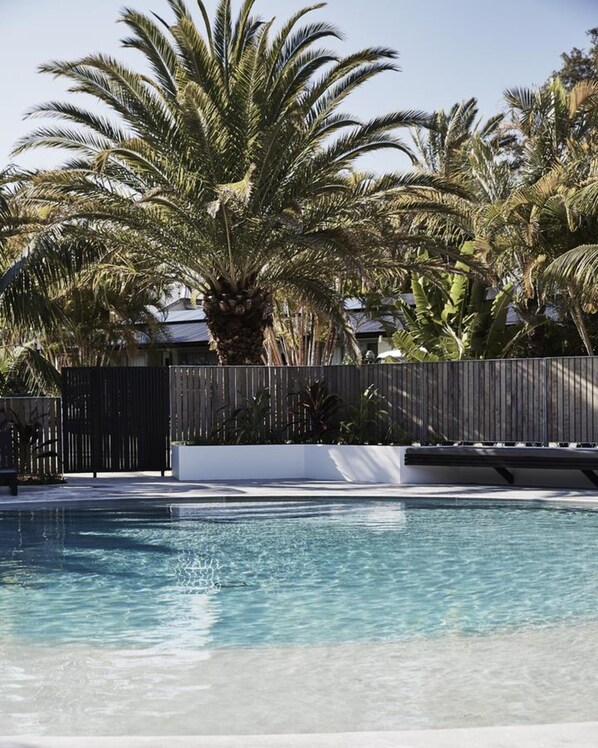 Outdoor pool, open 8 AM to 7 PM, pool umbrellas, sun loungers - The Bower Byron Bay (Byron Bay)