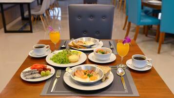 Daily buffet breakfast (THB 200 per person)