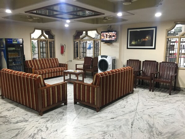 Sala de estar en el lobby