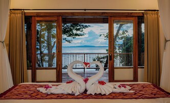 尊荣村舍, 海洋景观 | 1 多间卧室、高档床上用品、迷你吧、客房内保险箱