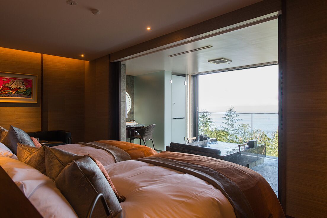 部屋からの景観