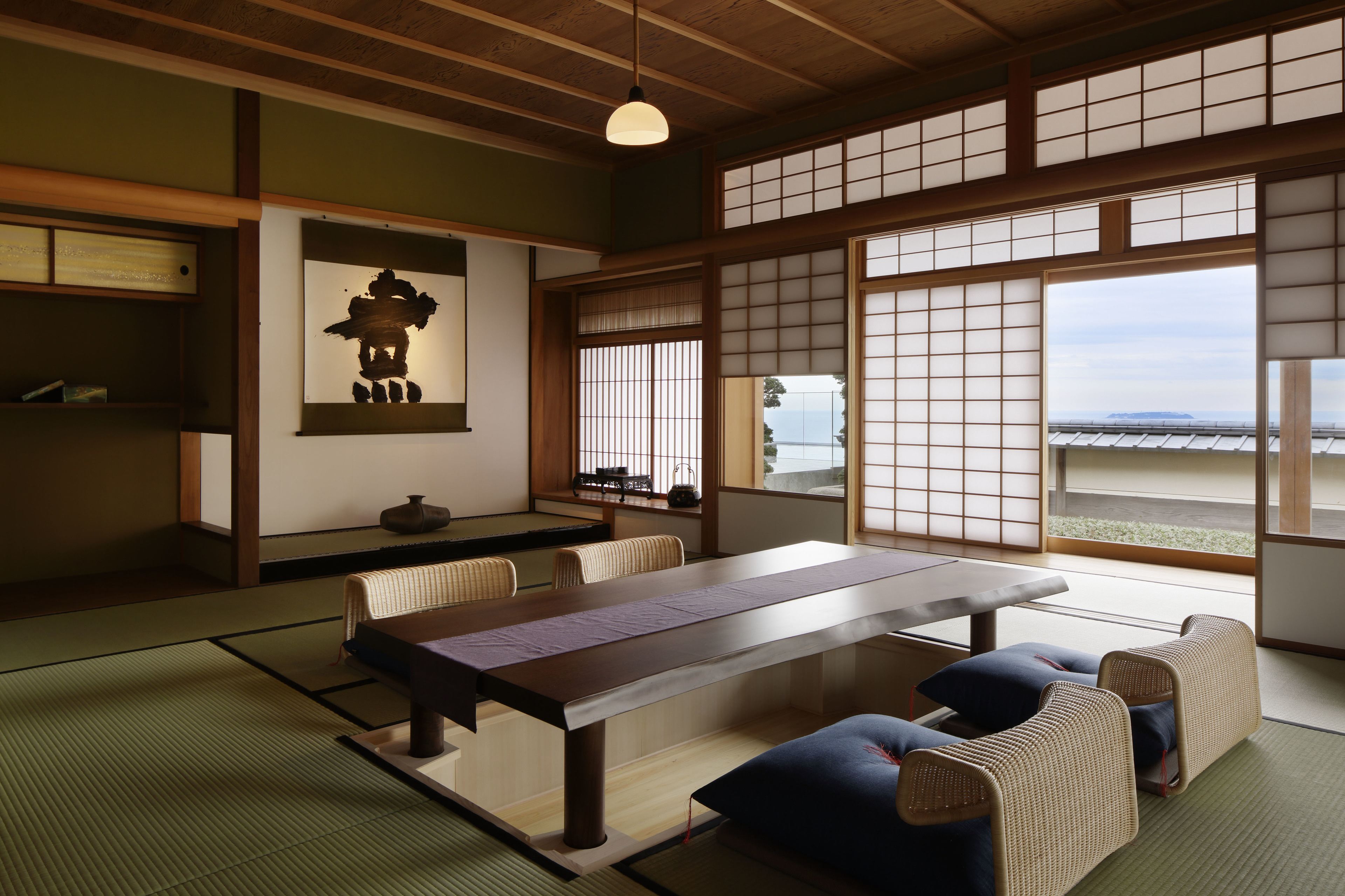 japanese style room - matsu-no-ma, included french dinner and breakfast, non smoking | in-room dining