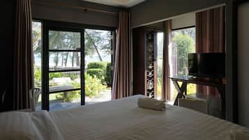 Bungalow Deluxe, 1 habitación | 1 habitación, artículos del minibar gratis y insonorización