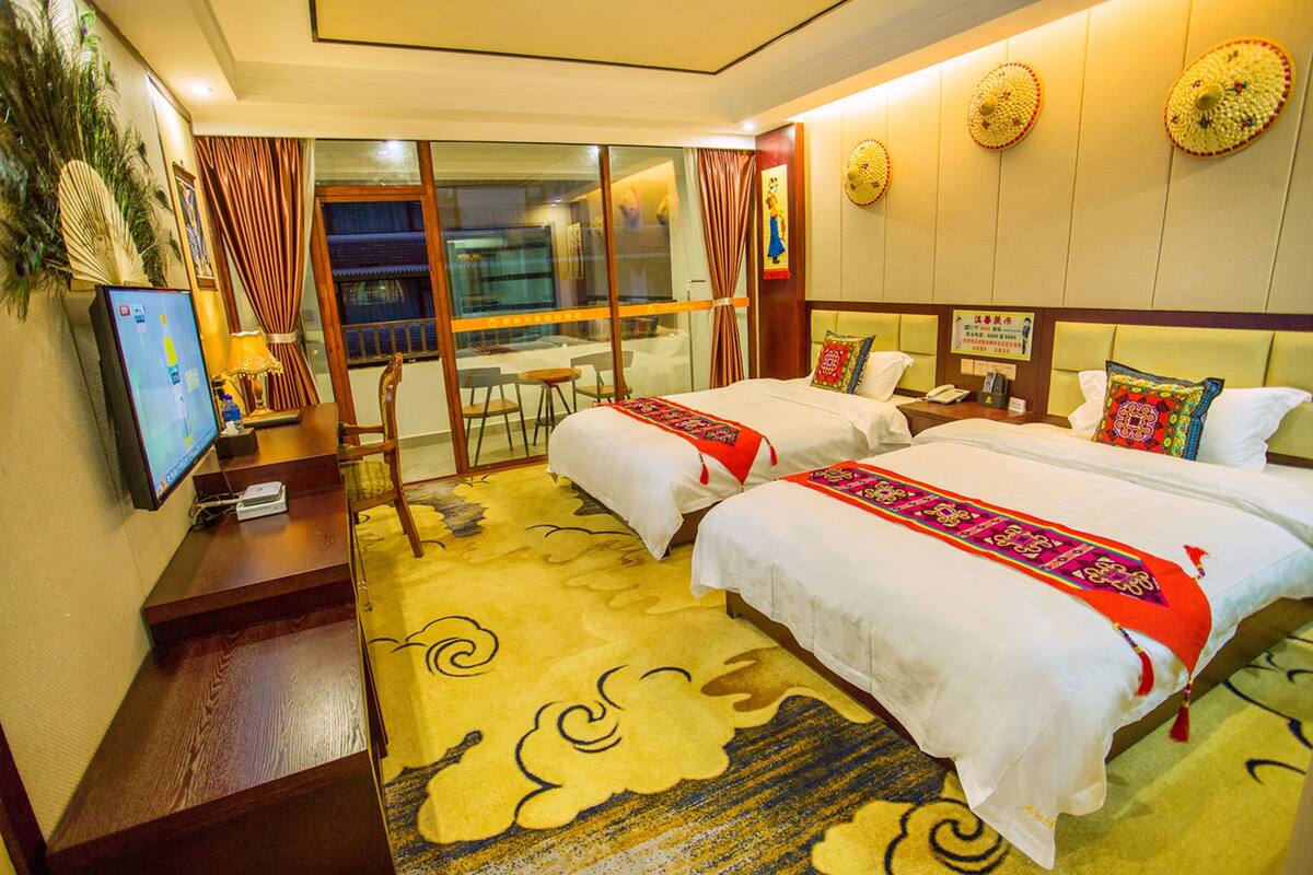 Minibar, desk, blackout curtains, free WiFi