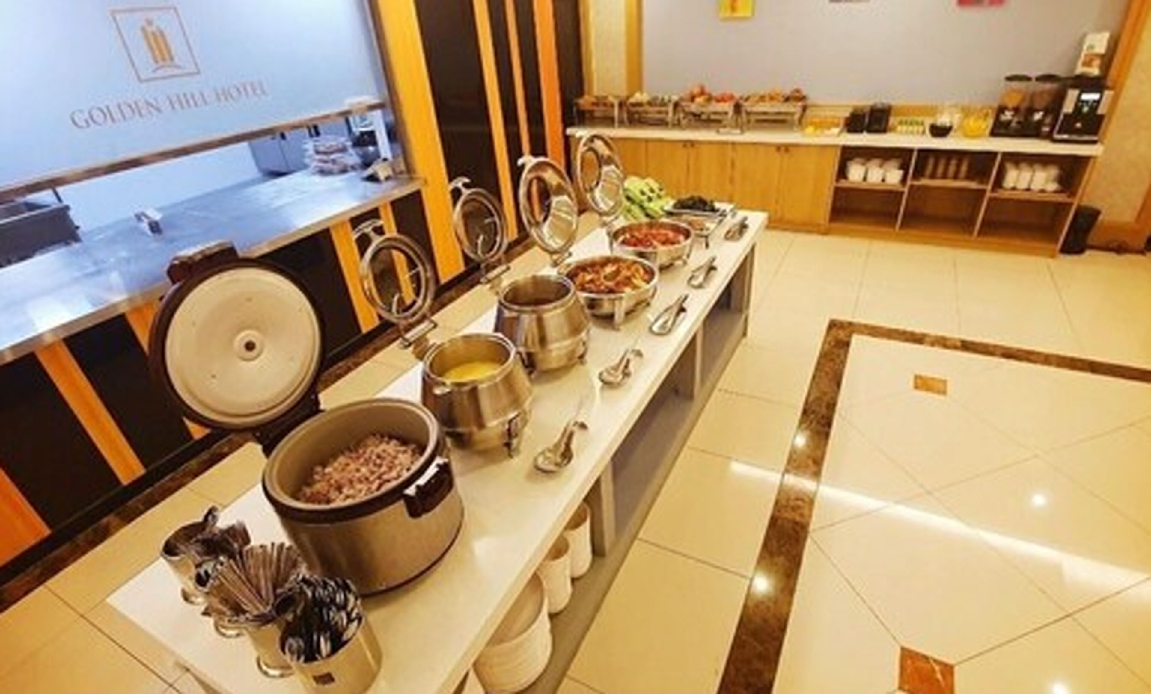 buffet breakfast on weekends (krw 12000 per person)