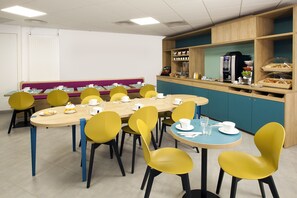 Daily buffet breakfast (EUR 12 per person)