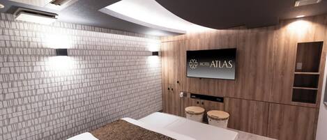 1 habitación, edredón, minibar y wifi gratis