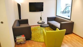 Sala de estar en el lobby