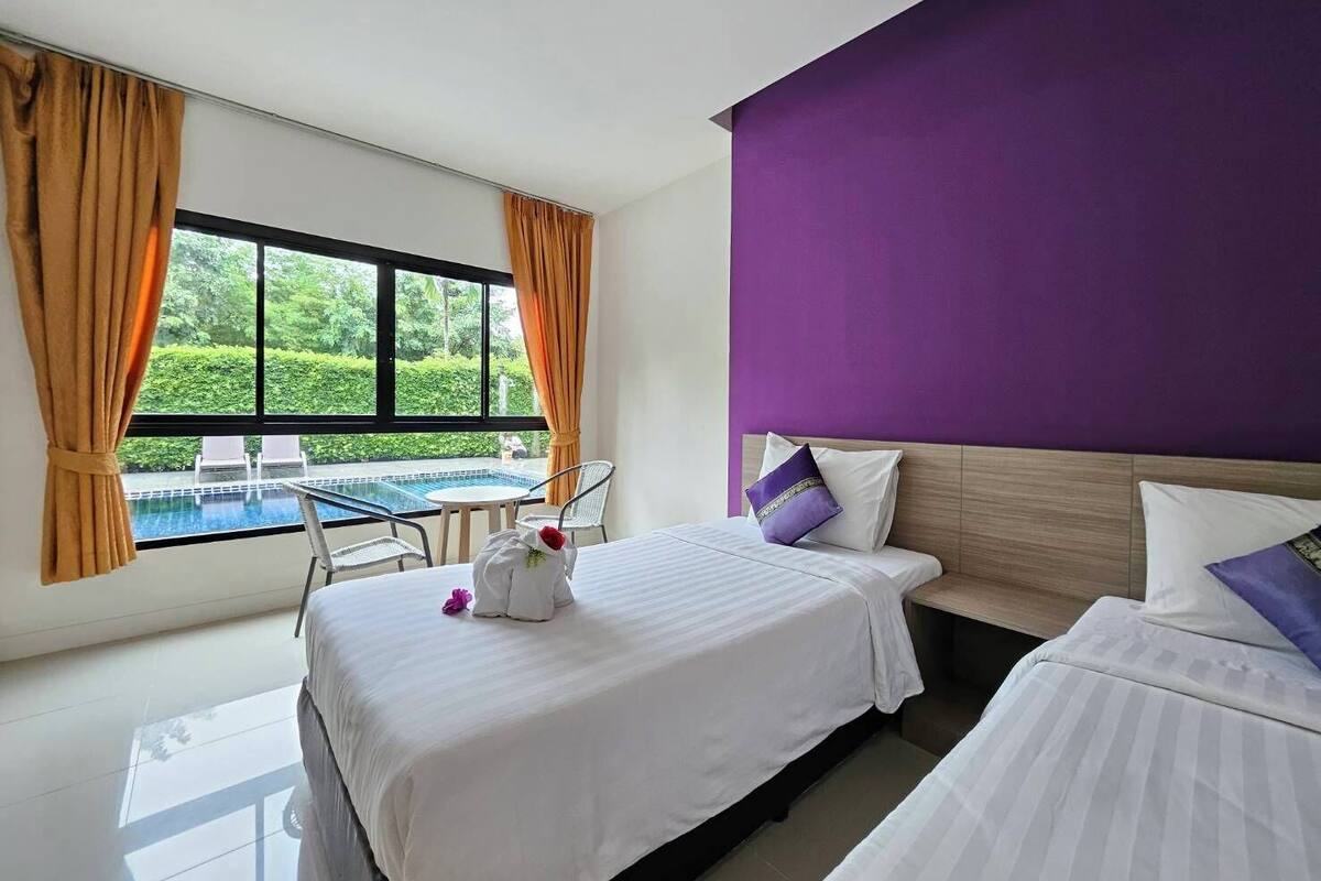 Standard Twin  Suite | มินิบาร์, ตู้นิรภัยในห้องพัก, โต๊ะทำงาน, ห้องเก็บเสียง