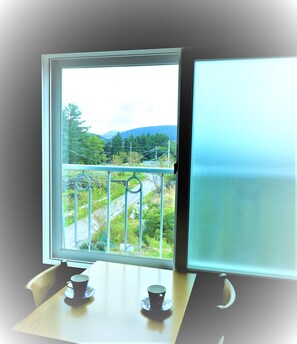 Room, 2 Bedrooms, Microwave, Mountain View (25 PY) | Living area | Flat-screen TV