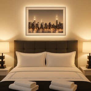 Literie de qualité supérieure, chambres insonorisées