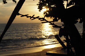 Beach nearby, white sand