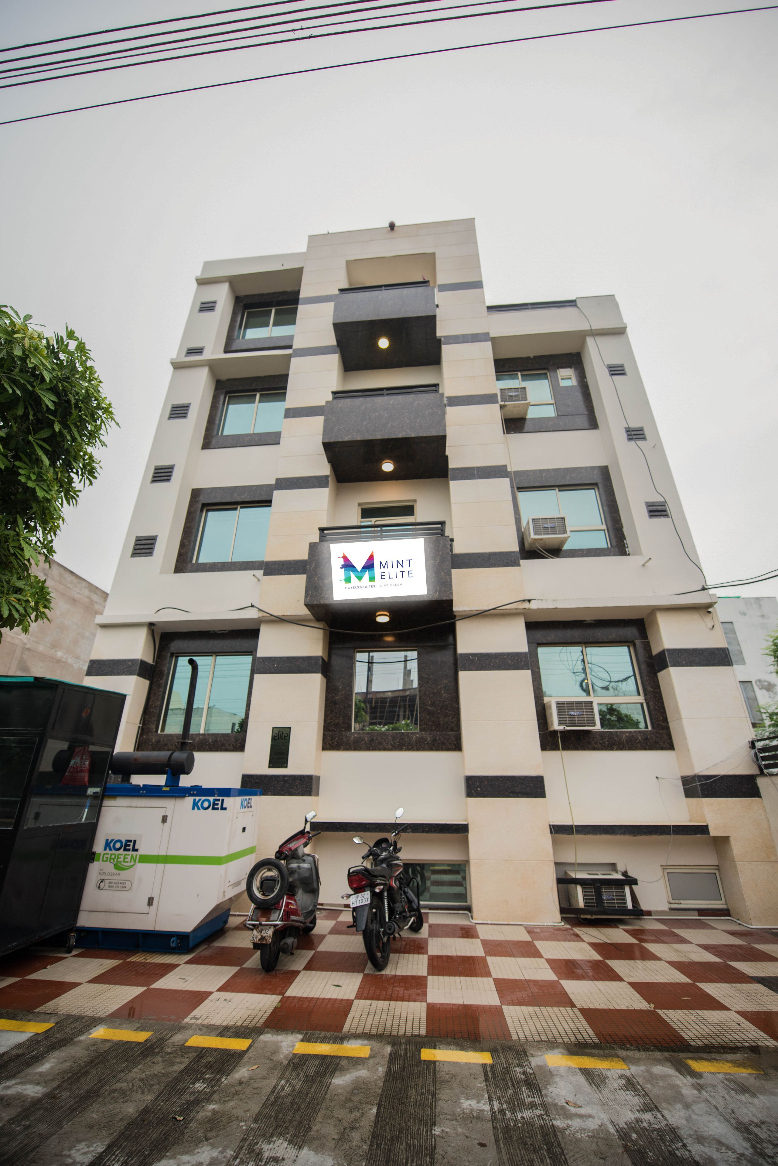 Fachada del alojamiento