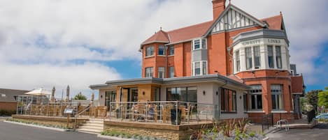 Voorkant van accommodatie