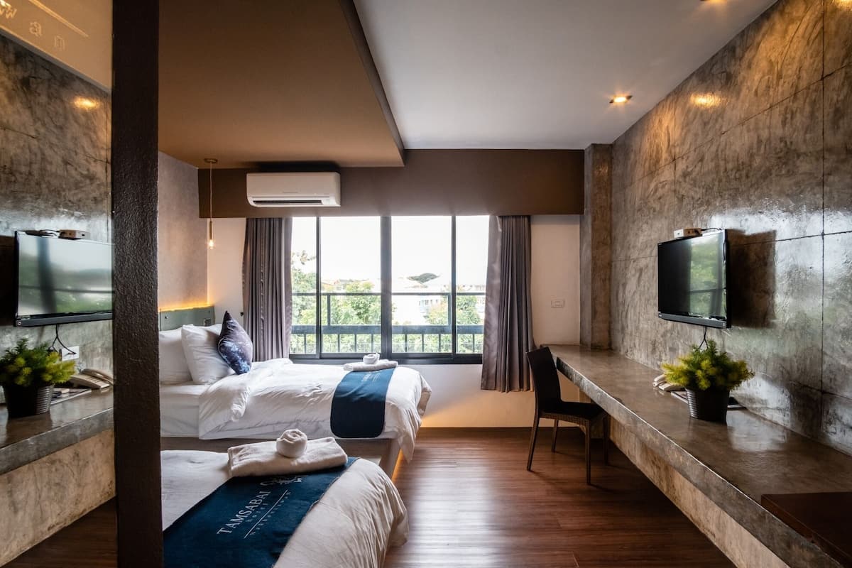 Phòng 2 giường đơn Deluxe | Quang cảnh từ phòng