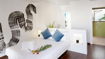 Premium bedding, minibar, in-room safe, individually decorated