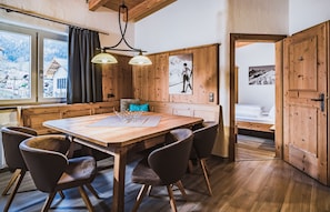 Comfort Apartment, Sauna (Type C) | Living area | Flat-screen TV