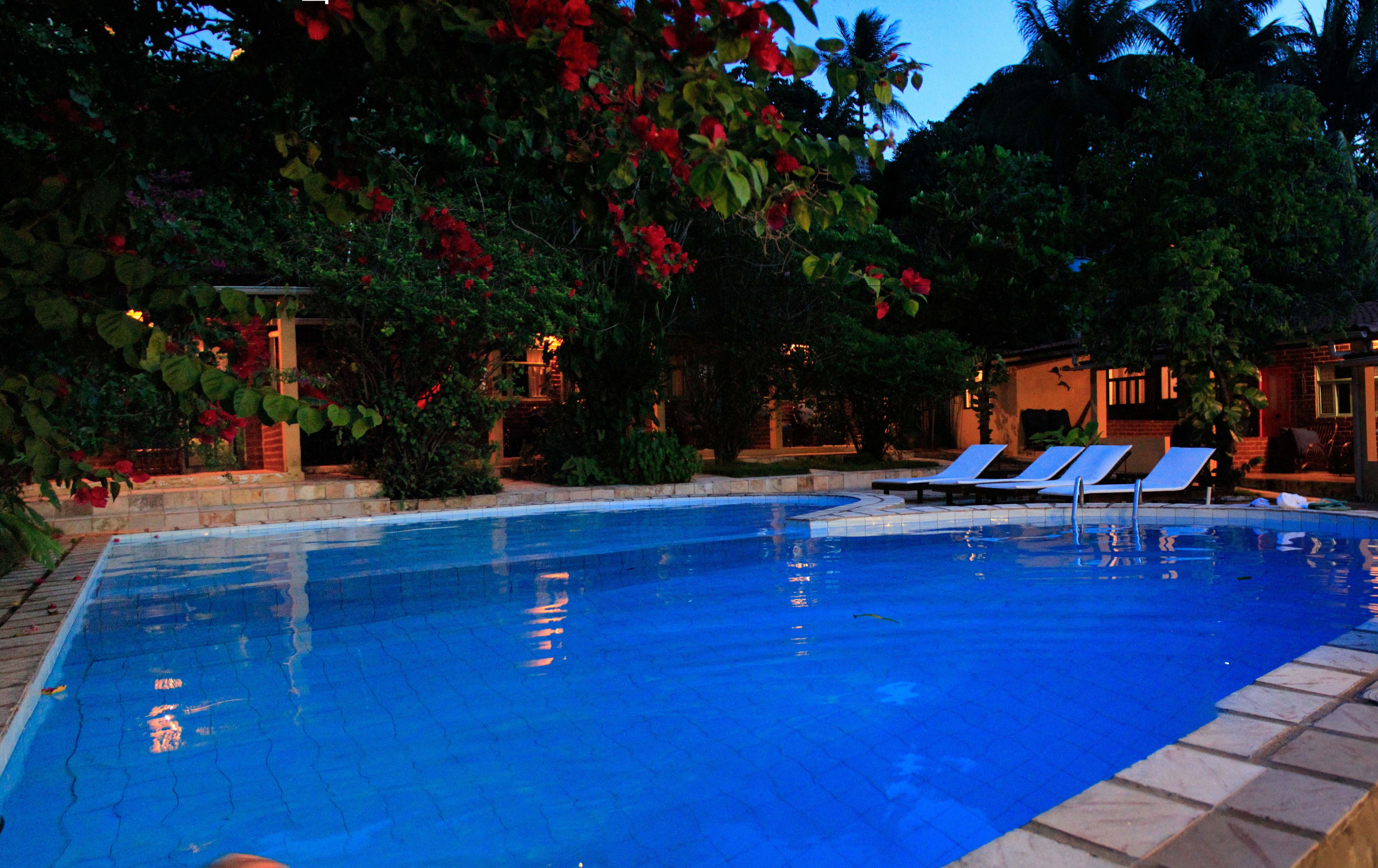 Una piscina al aire libre (de 08:00 a 22:00), tumbonas