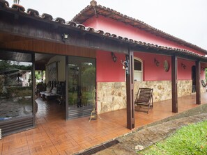 Entrada de la propiedad