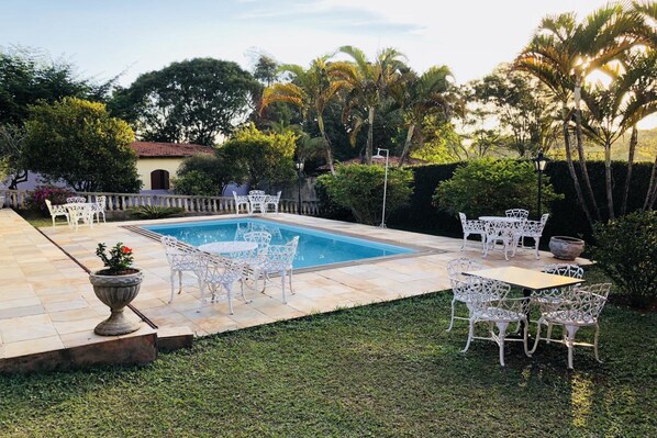 Alberca al aire libre 