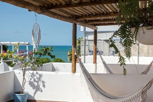 Deluxe Double Room, Partial Sea View | Iron/ironing board