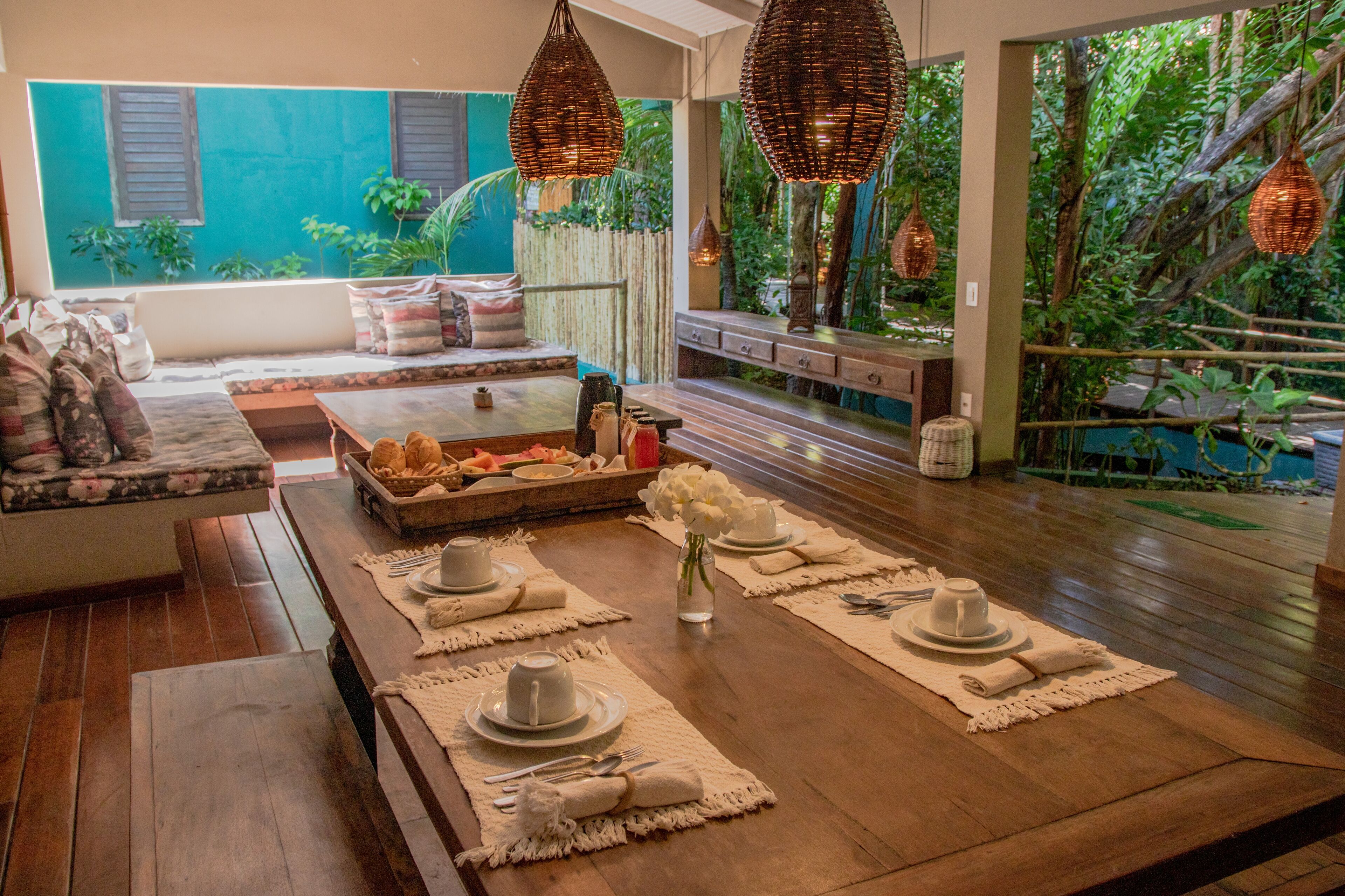 Café da manhã feito na hora todos os dias (BRL 60 por pessoa) 