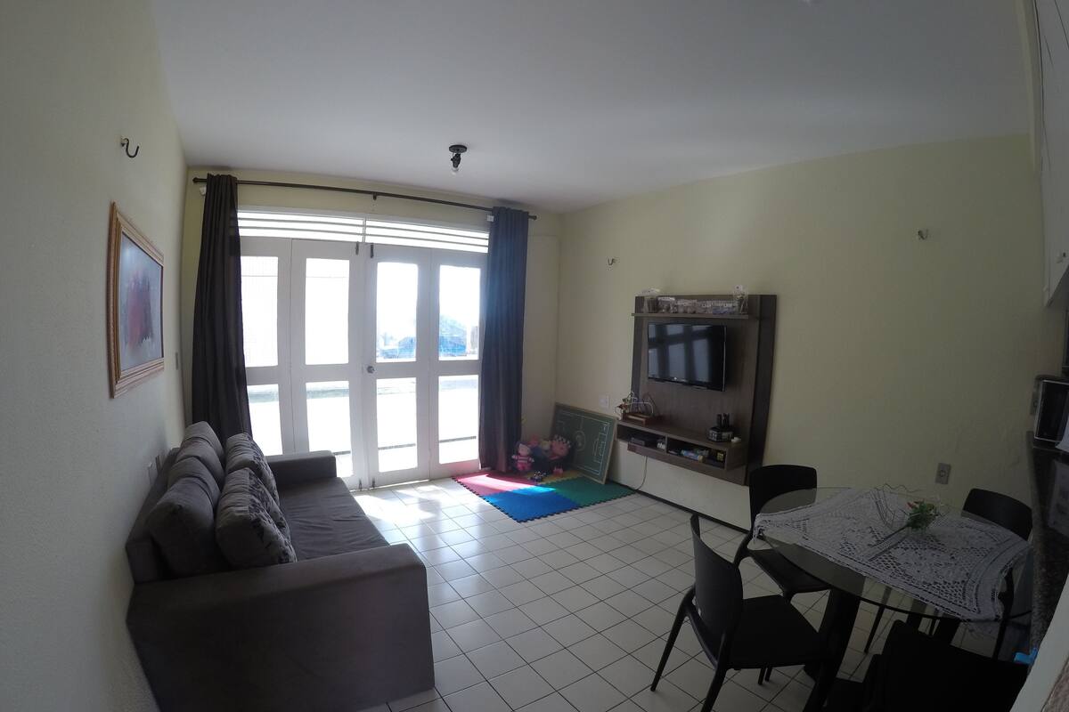 Economy Apartment, 2 Bedrooms, Kitchen, Poolside | Living room | LCD TV