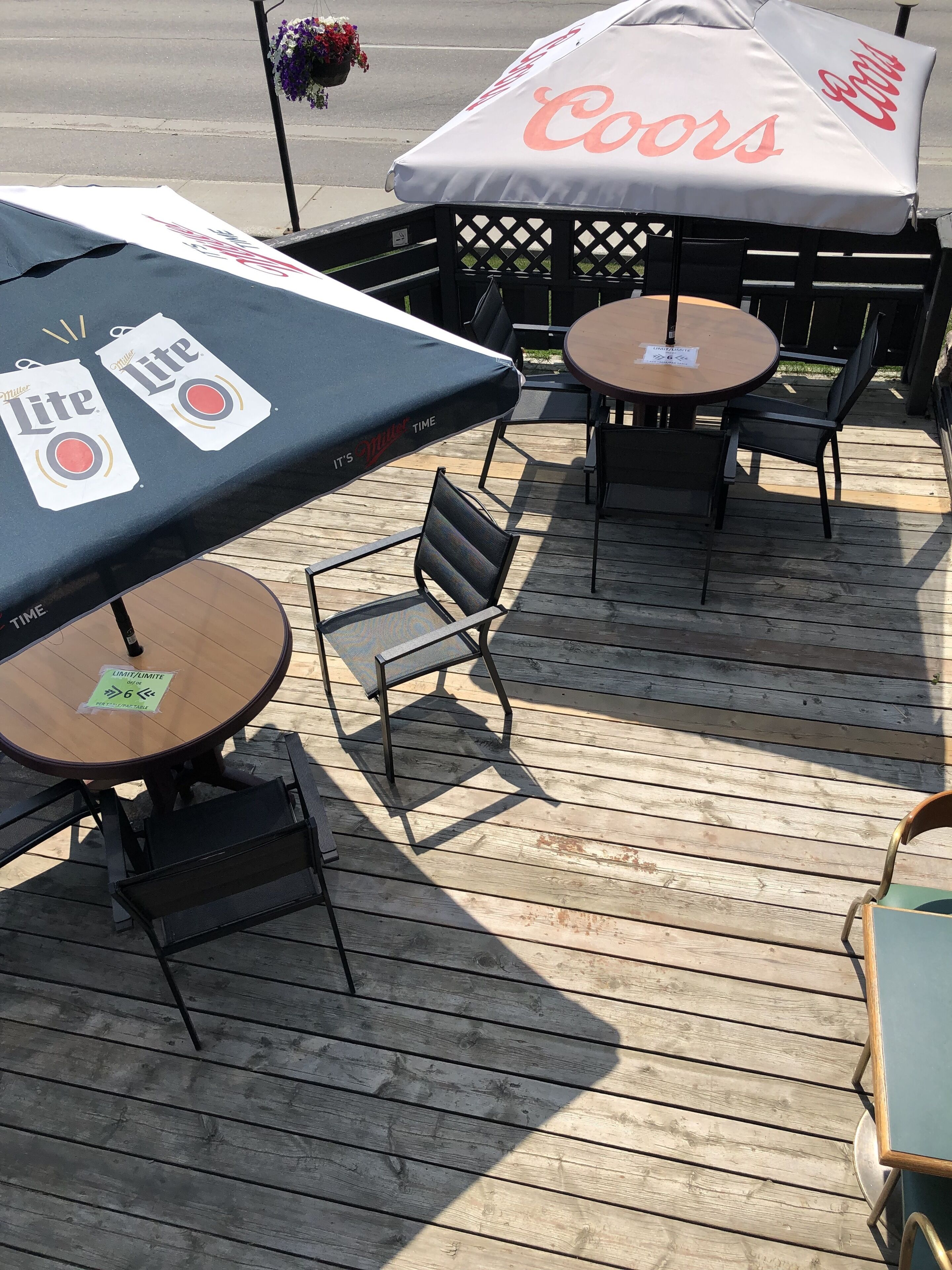 Terraza o patio