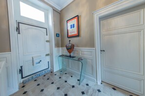 Interior entrance