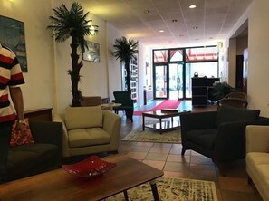 Lobby sitting area